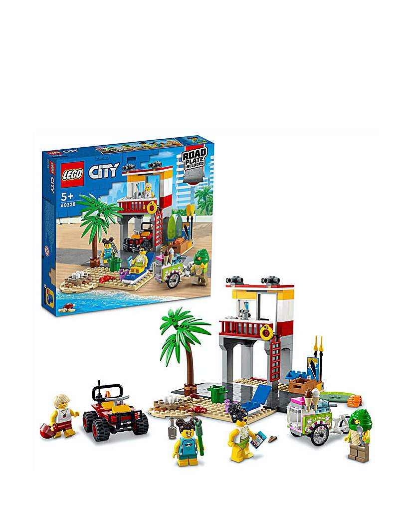 LEGO City Beach Lifeguard Station Set