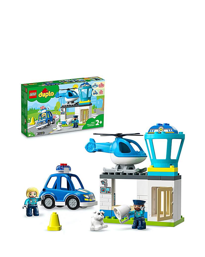 LEGO DUPLO Rescue Police Station & Heli