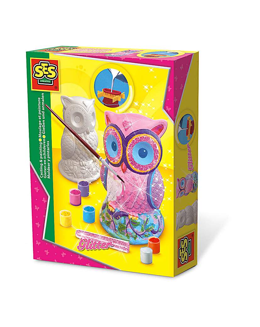 Children’s Owl Casting and Painting Set