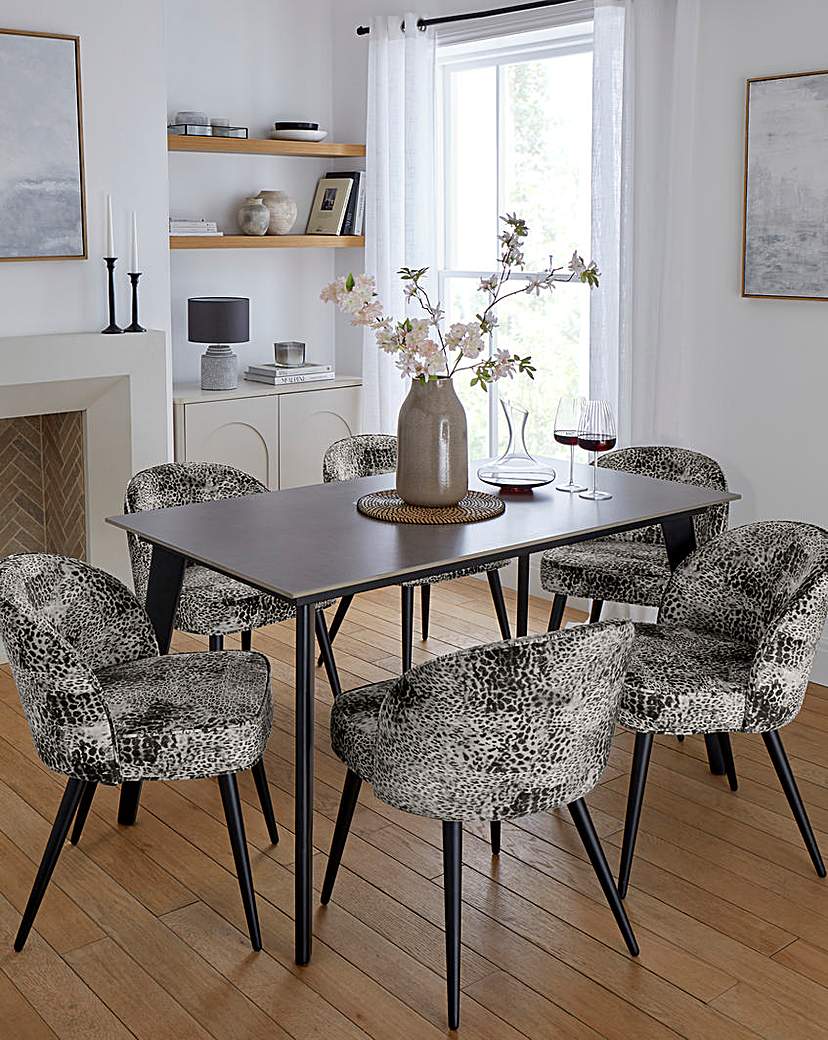 New In - Hale Dining Table & 6 Savannah Chairs