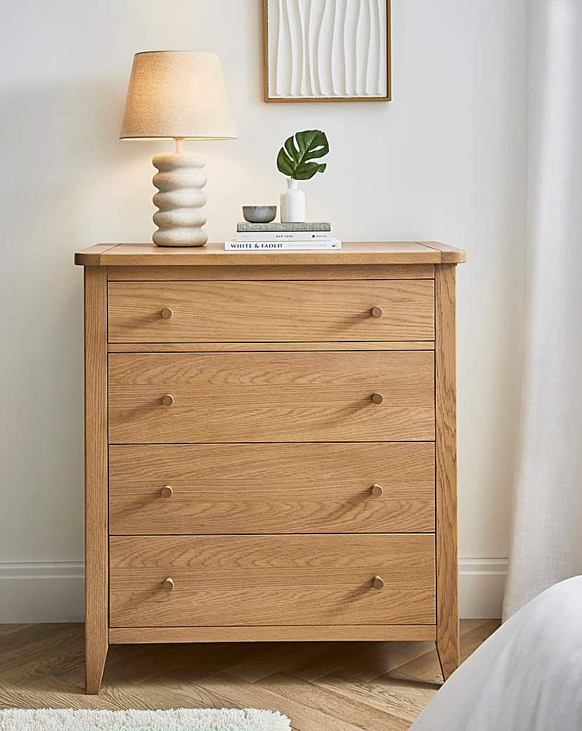 Caitlin Small Chest of Drawers Light OAK …