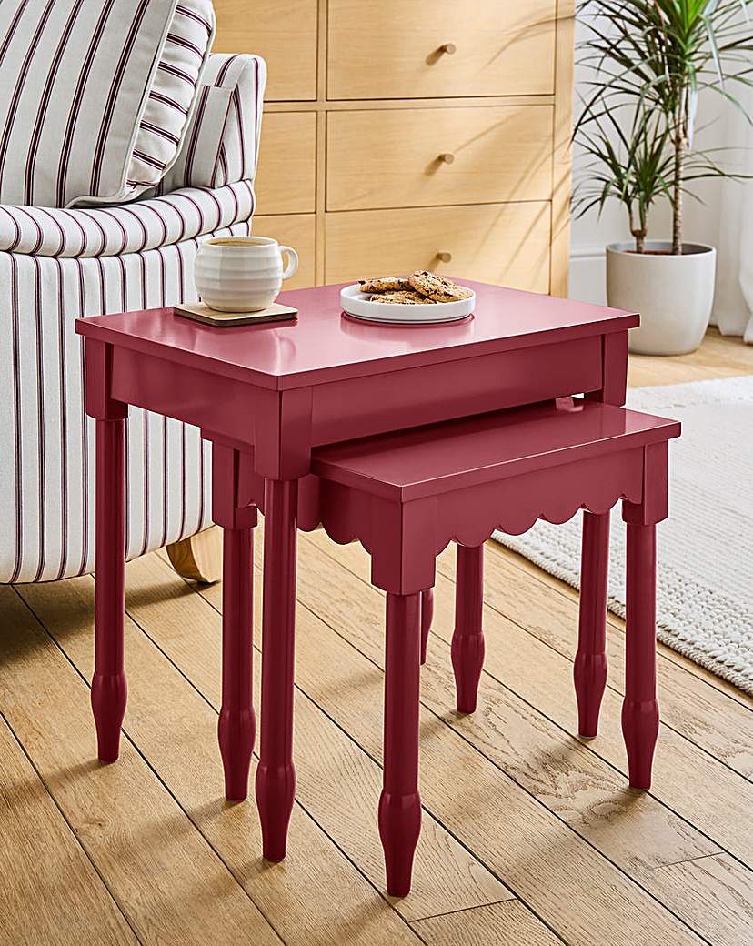 Julipa Dalia Nest of 2 Side Tables