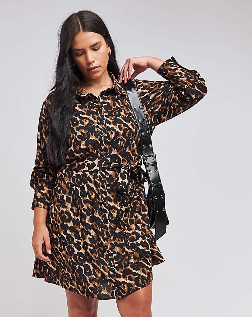 Casual Leopard Print Dress Simply Be