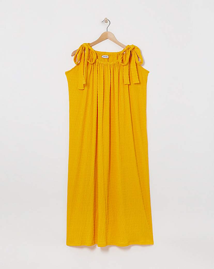 Textured Jersey Maxi Dress