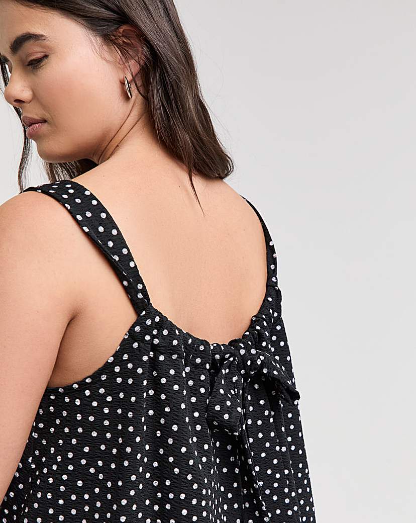 Textured Jersey Smock Dress