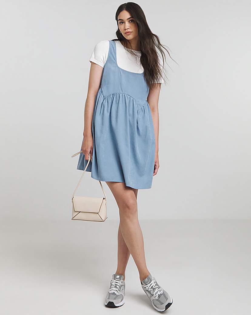 Blue Apron Smock Dress