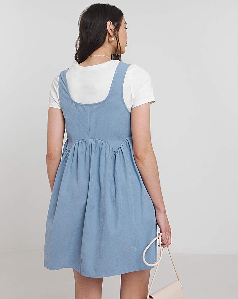 Blue Apron Smock Dress
