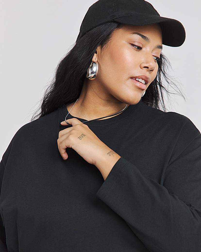 Black T-Shirt Dress