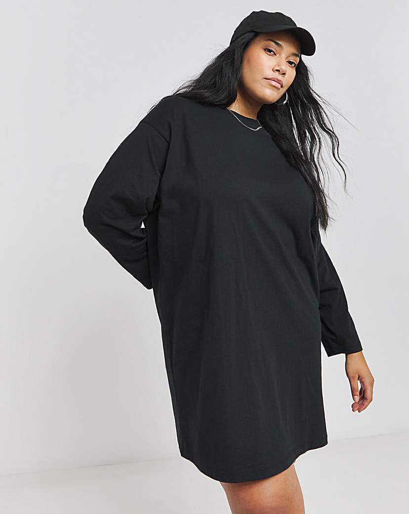 Black T-Shirt Dress