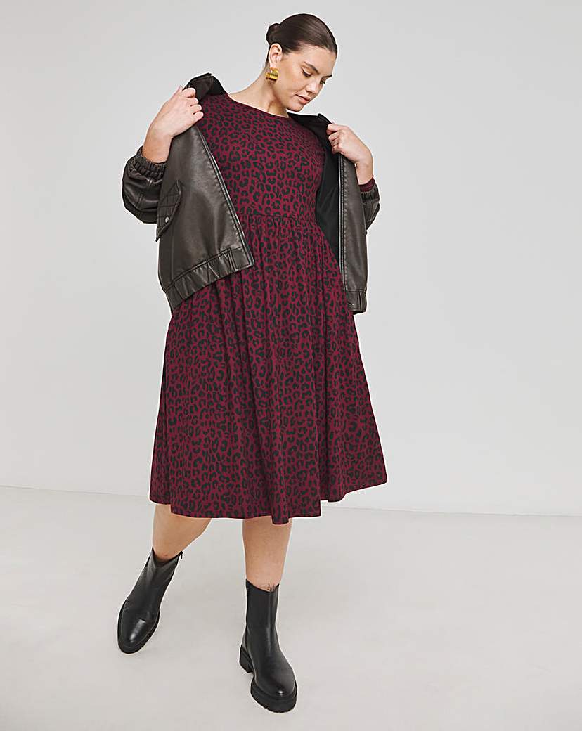 Animal Supersoft Pocket Midi Dress