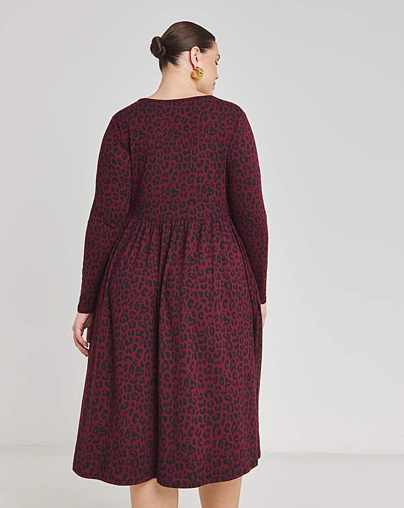 Animal Supersoft Pocket Midi Dress