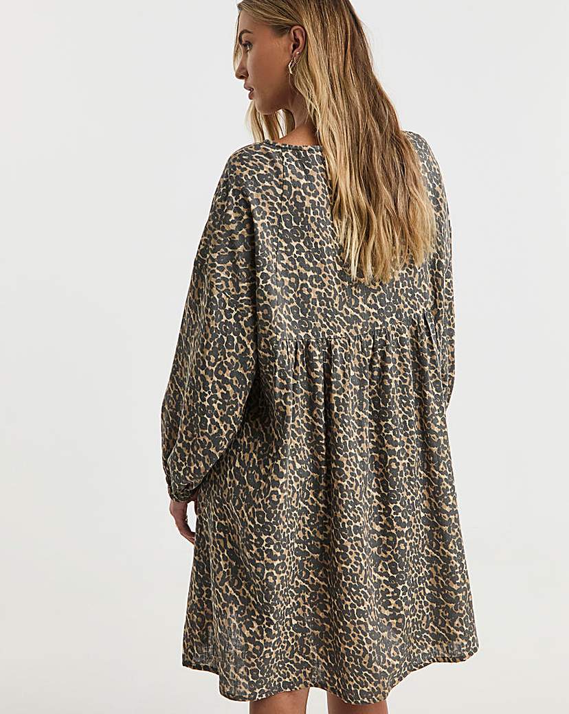 Simply Be Animal Smock Dress