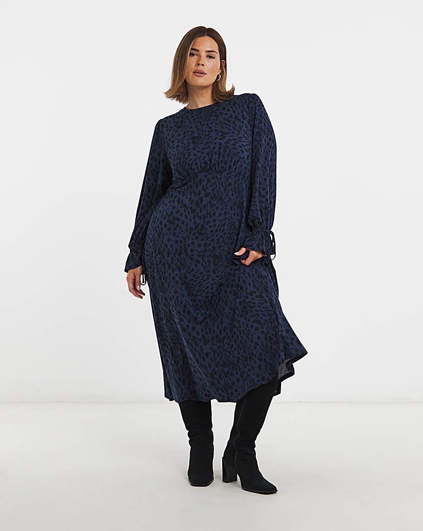 Blue Print Supersoft Midi Dress