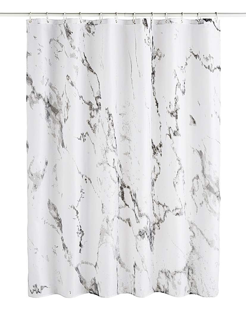 Marble Shower Curtain