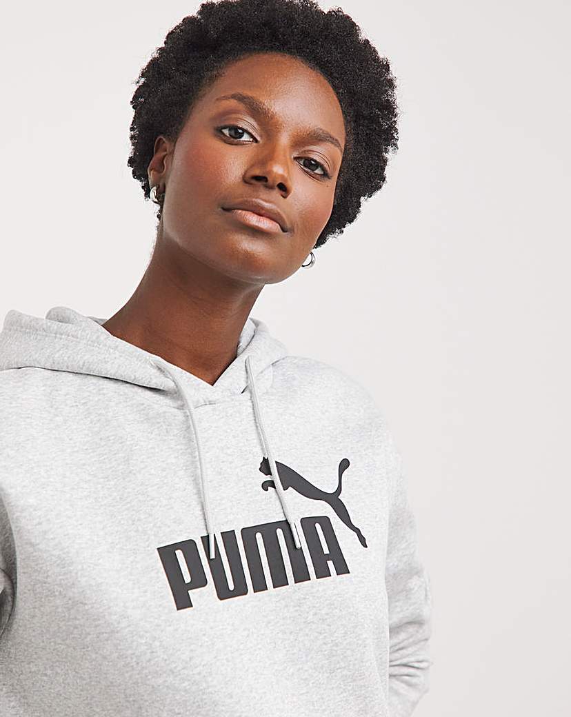 PUMA Essentials Cropped Logo Hoodie