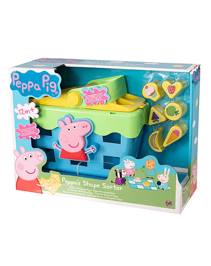 Image of Peppa Pig Shape Sorter Pinic Basket