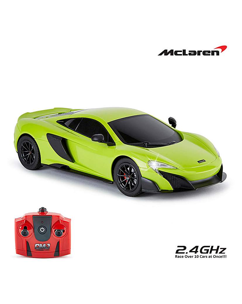 Image of 1:18 RC McLaren G75LT - Green 2.4Ghz