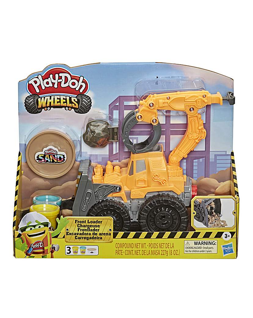 Image of Play-Doh Wheels Front Loader Toy Truck