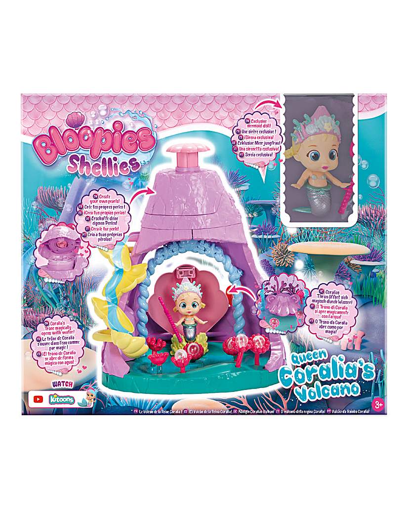 Image of Bloopies Shellies Volcano Playset