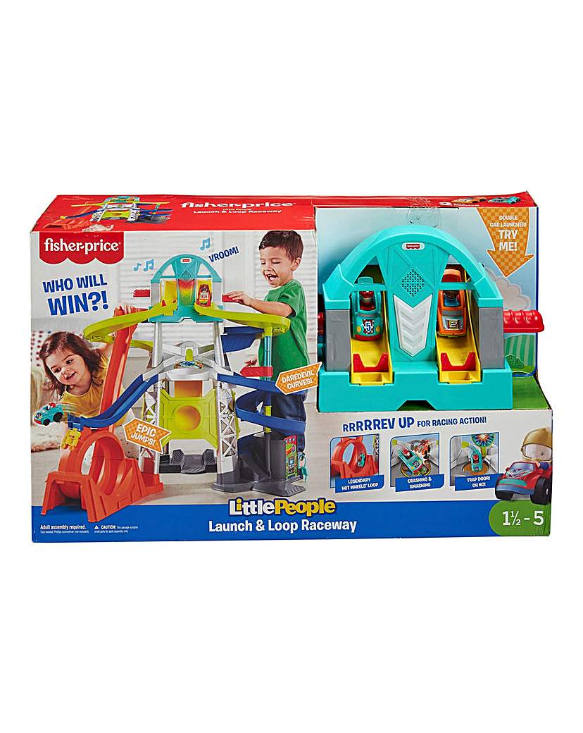 Image of Fisher-Price Launch & Loop Raceway