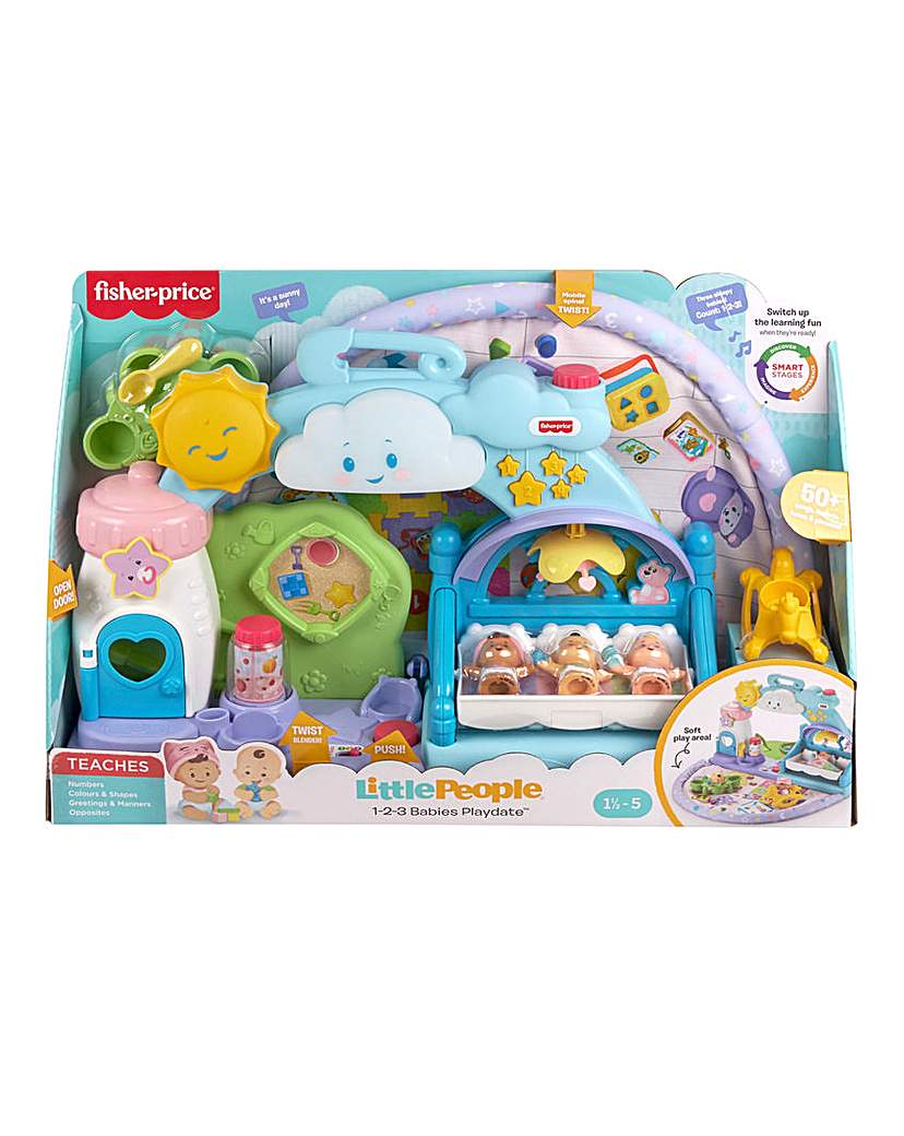 Image of Fisher-Price 1-2-3 Babies Playdate