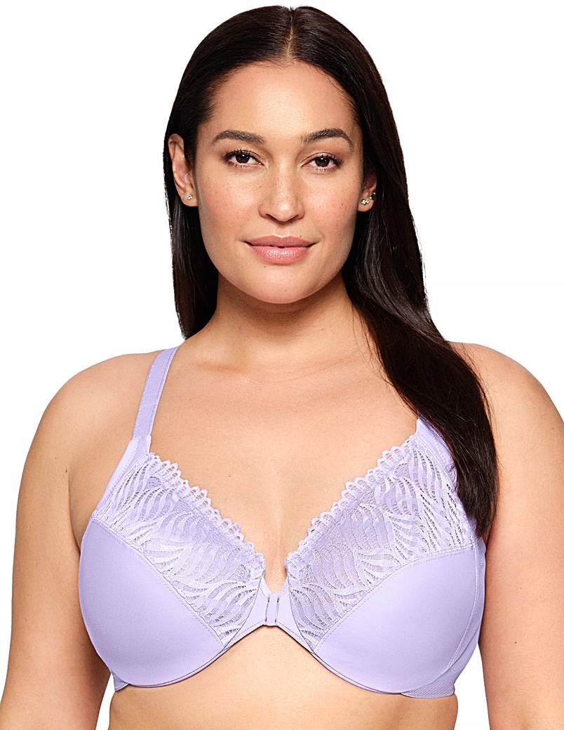 Glamorise 1246 Wonder Wire Bra Soft Lilac - Glamorise - Size34C