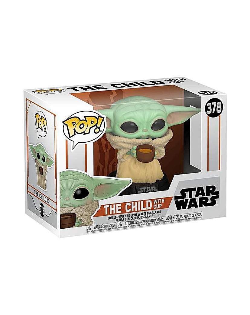 Pop! Vinyl Mandalorian The Child w/ Cup