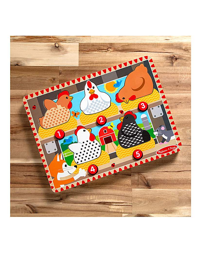 Magnetic Press & Pop Wooden Puzzle