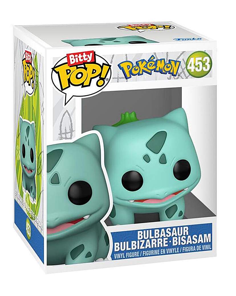 Bitty POP: Pokemon - Bulbasaur 4 Pack