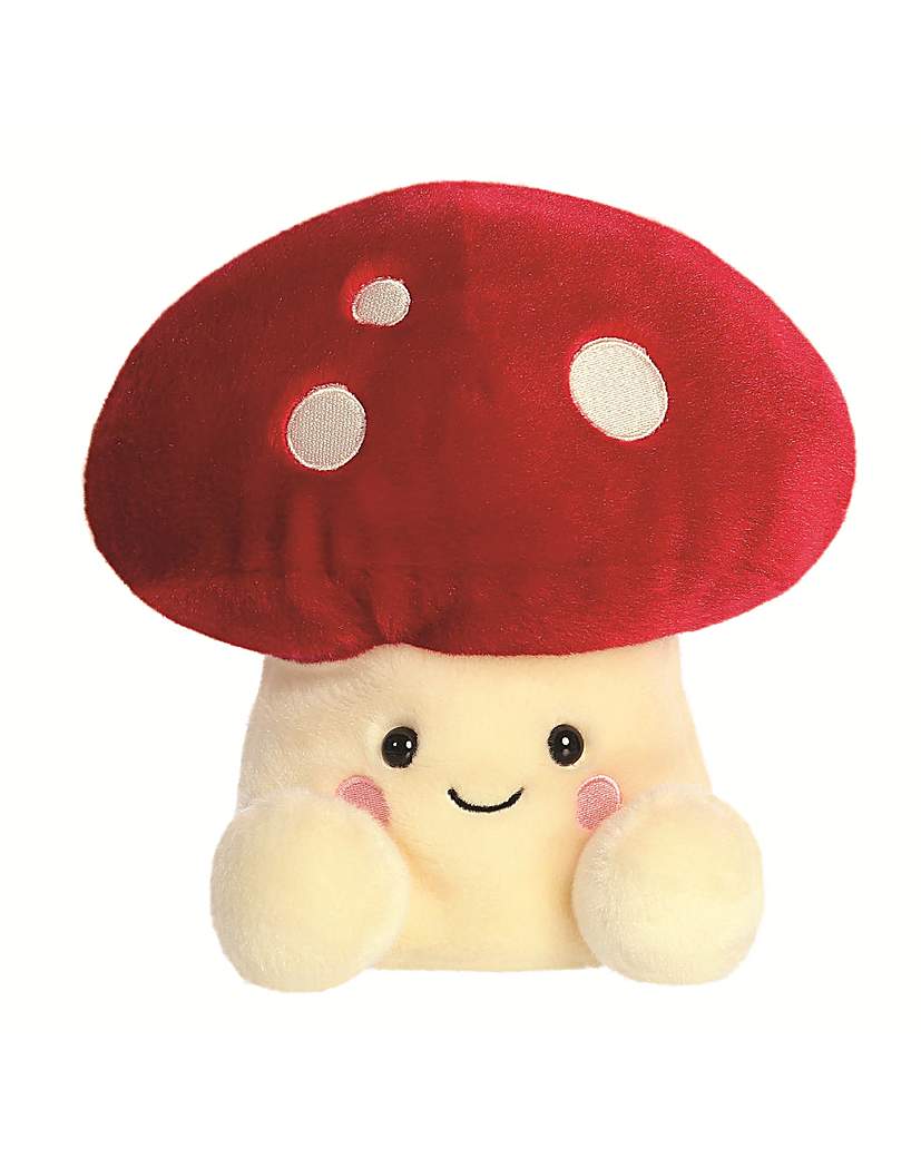 Palm Pals Amanita Mushroom 8in