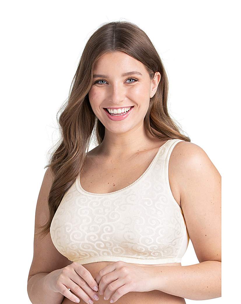 Miss Mary Curly Relax Bra Top - Champagne