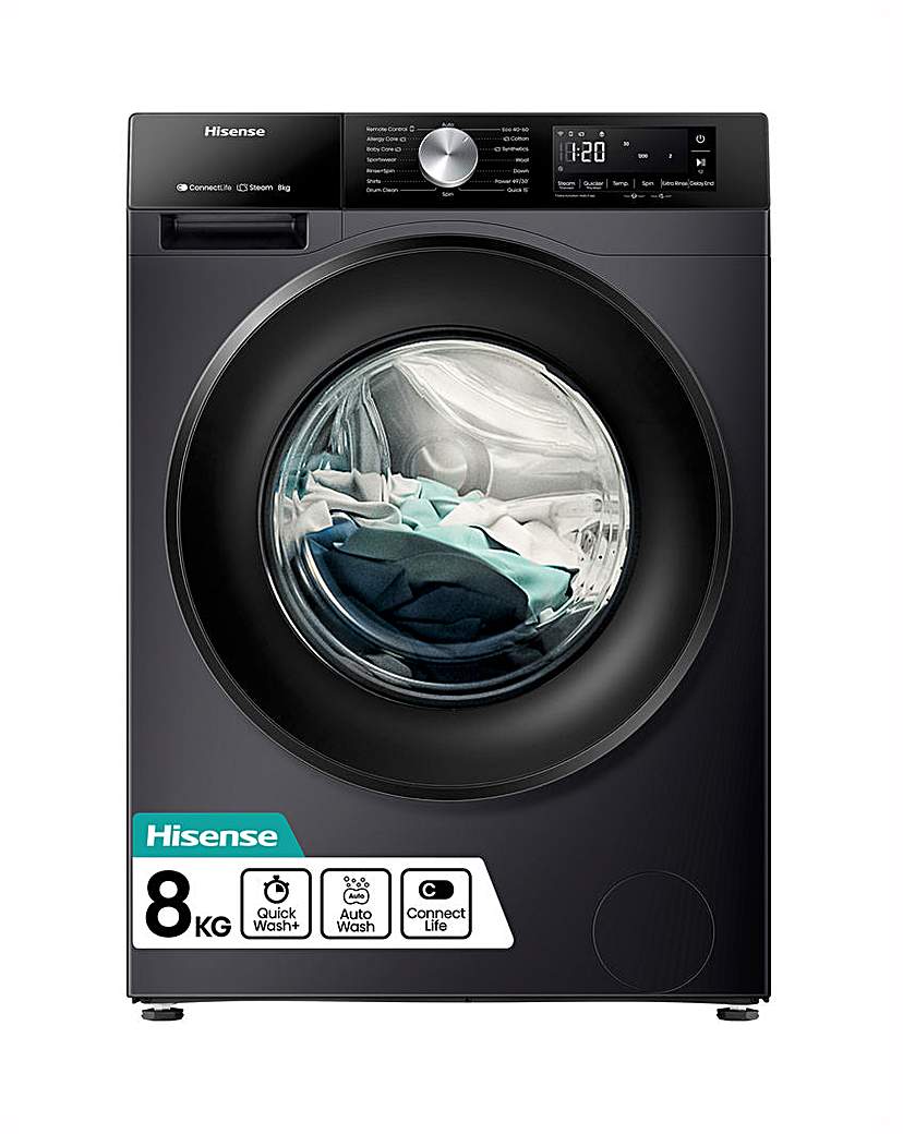Hisense WF3S8043BB3 8kg Washing Machine