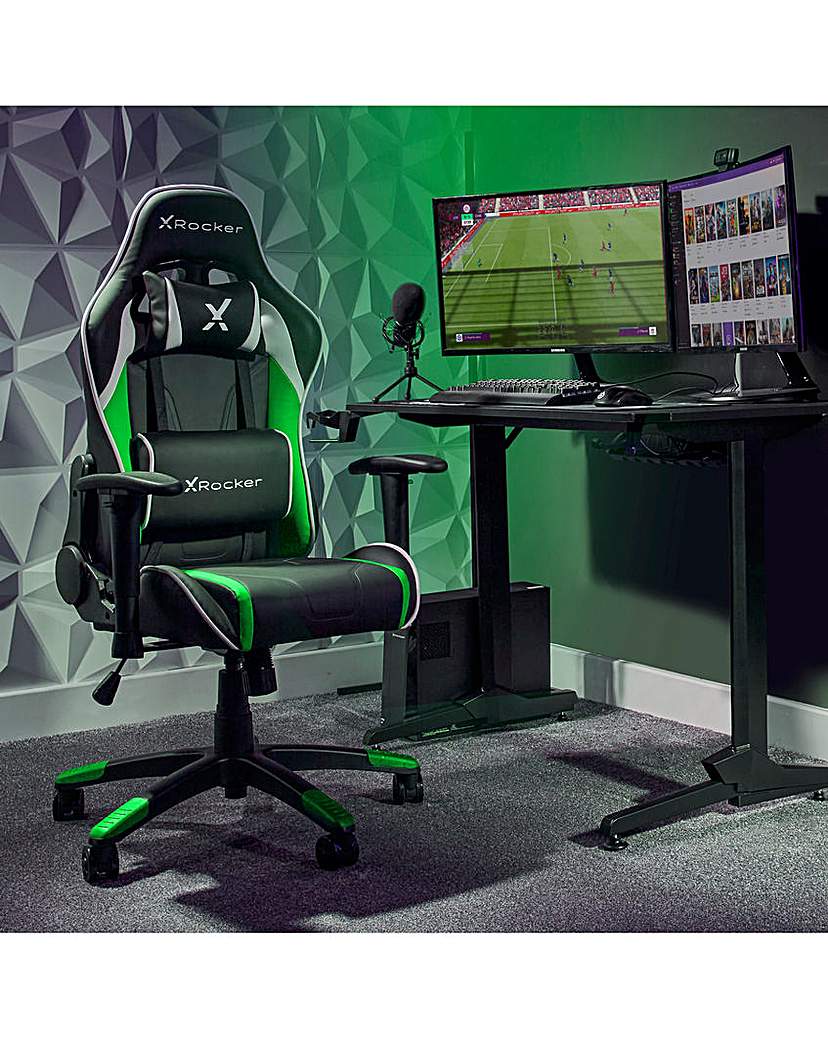 Agility Jr Esport Gaming Chair - Green