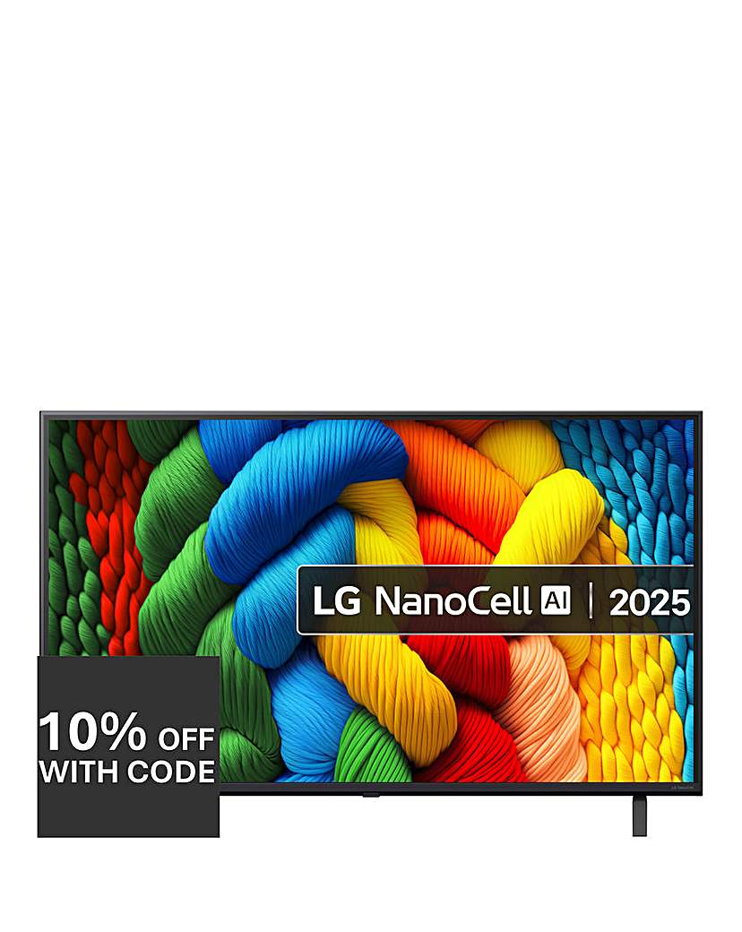 LG 43NANO80A6B 43in AI 4K Smart TV