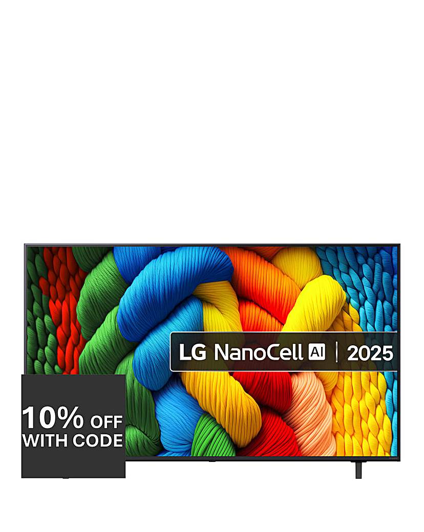 LG 65NANO80A6B 65in AI 4K Smart TV