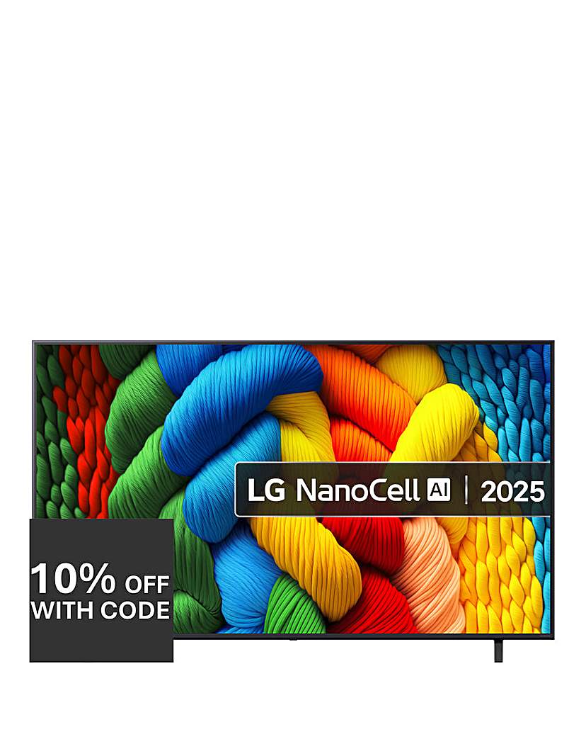 LG 75NANO80A6B 75in AI 4K Smart TV