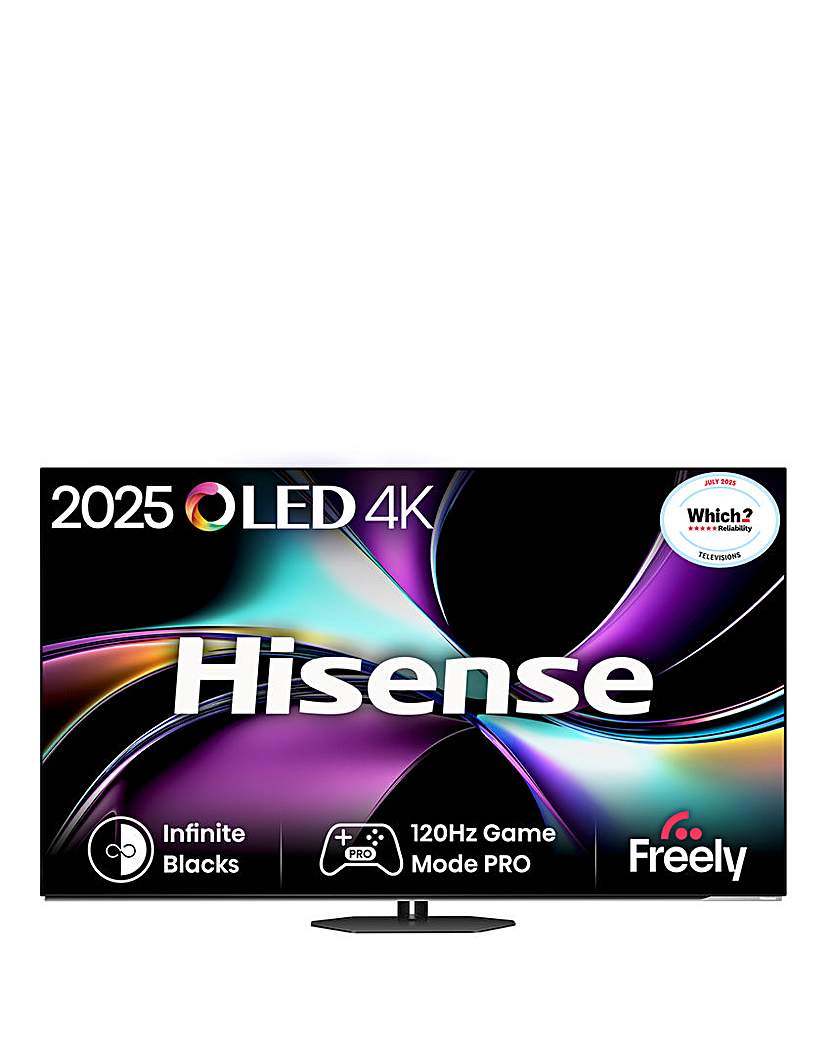 New In - Hisense 65A85QTUK 65in OLED 4K UHD TV