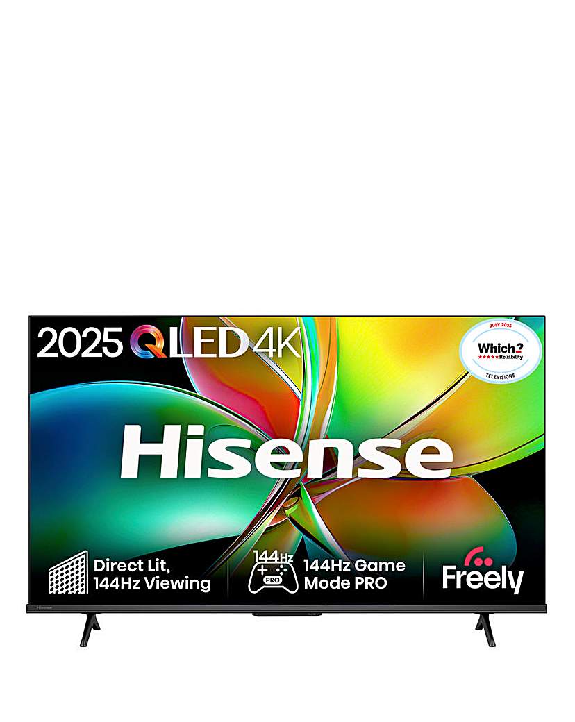 New In - Hisense 50E78QTUK PRO 50 QLED 4K UHD TV