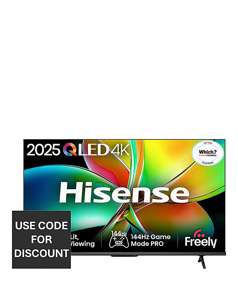 Hisense 50E78QTUK PRO 50 QLED 4K UHD TV