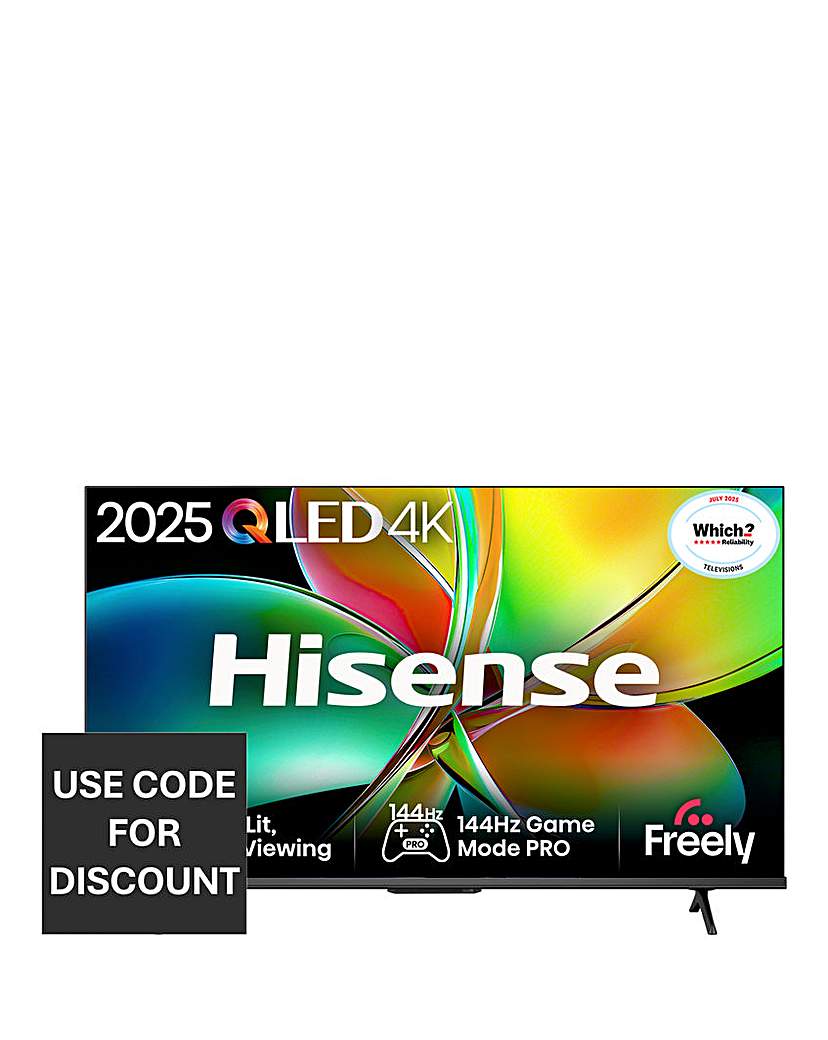 Hisense 43E78QTUK PRO 43 QLED 4K UHD TV