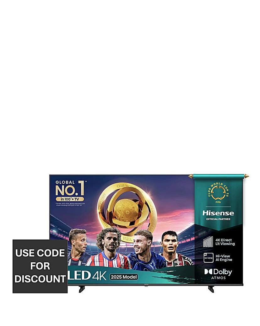 New In - Hisense 65E78QTUK 65in QLED 4K UHD TV