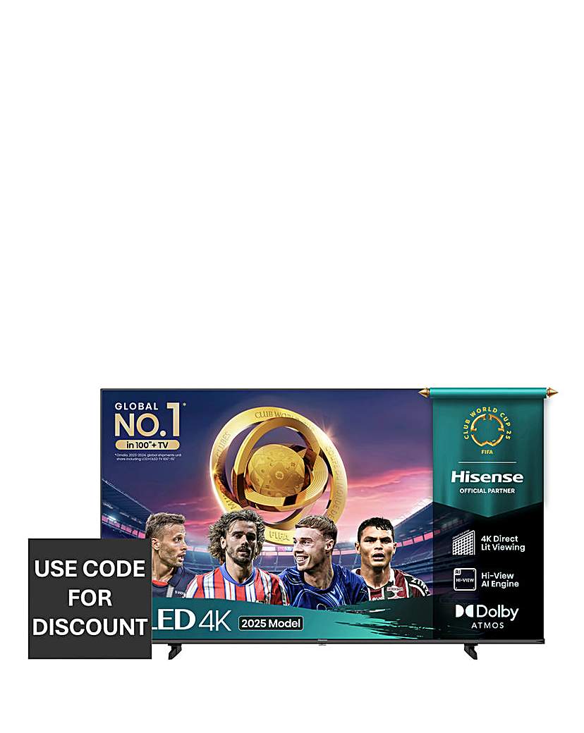 New In - Hisense 43E78QTUK 43in QLED 4K UHD TV