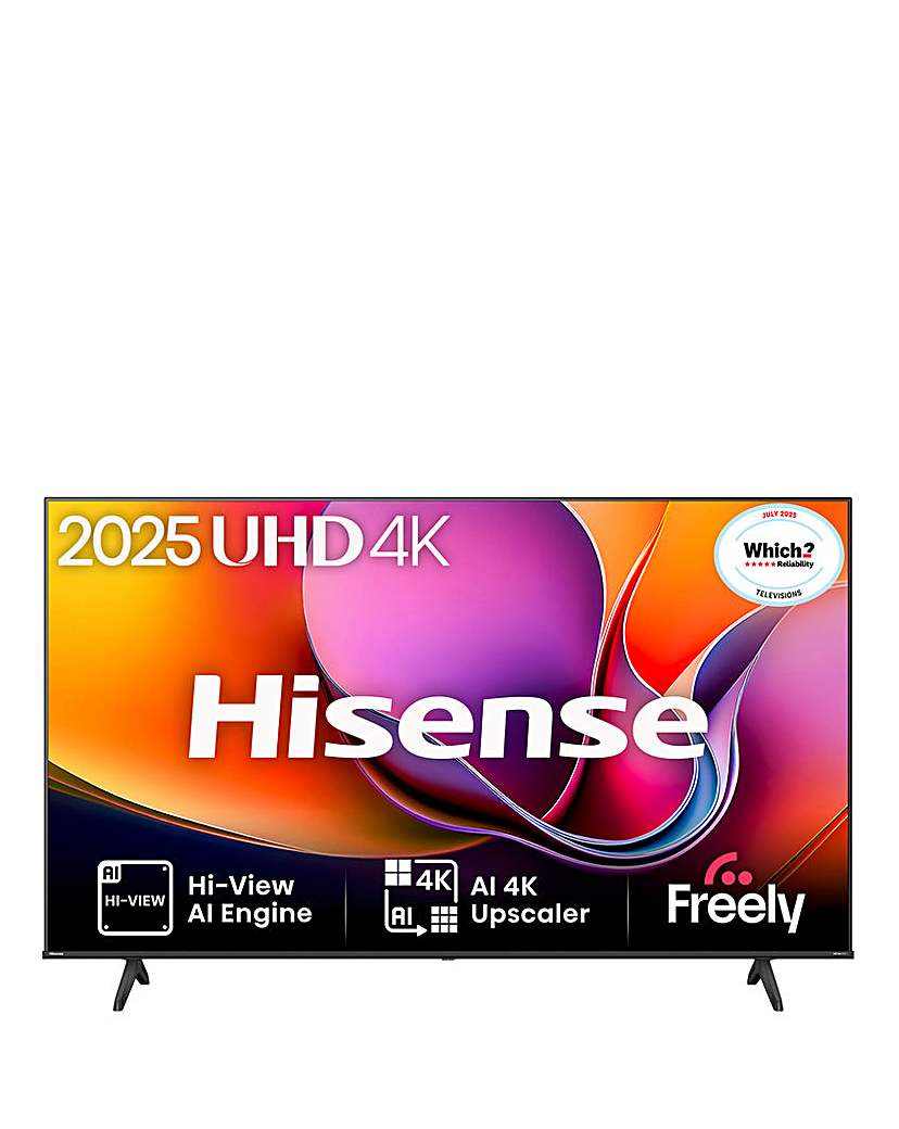 Hisense 50A6QTUK 50in 4K UHD HDR LED TV