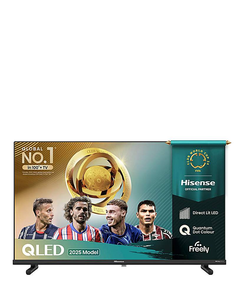 New In - Hisense 40A5QTUK 40in FHD QLED TV Freely