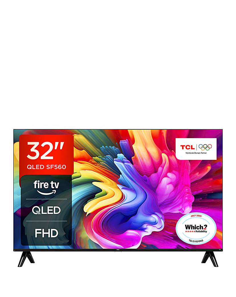 New In - TCL 32SF560 32in FHD QLED Fire TV