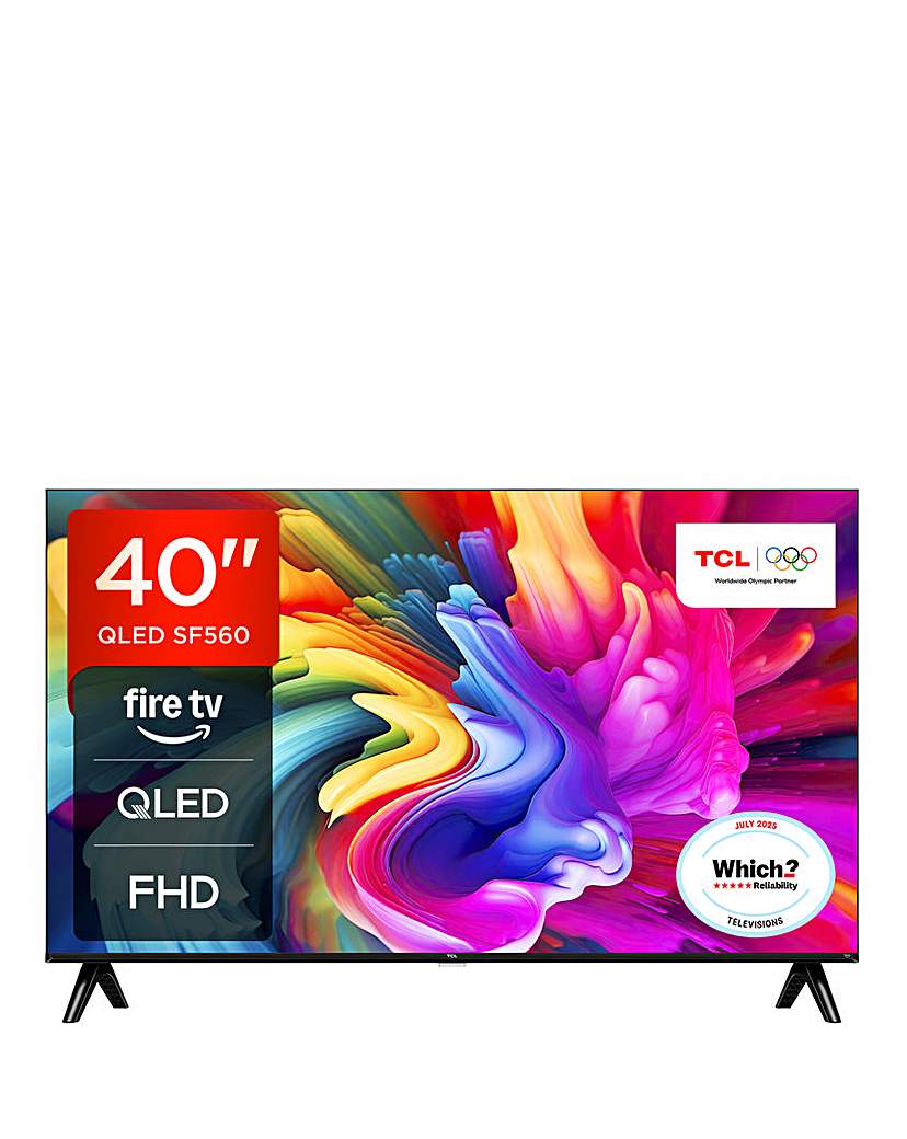 New In - TCL 40SF560 40in FHD QLED Fire TV