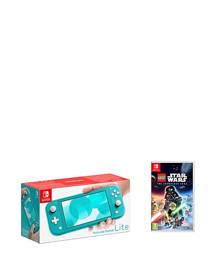 Image of Nintendo Switch Lite Turquoise Star Wars