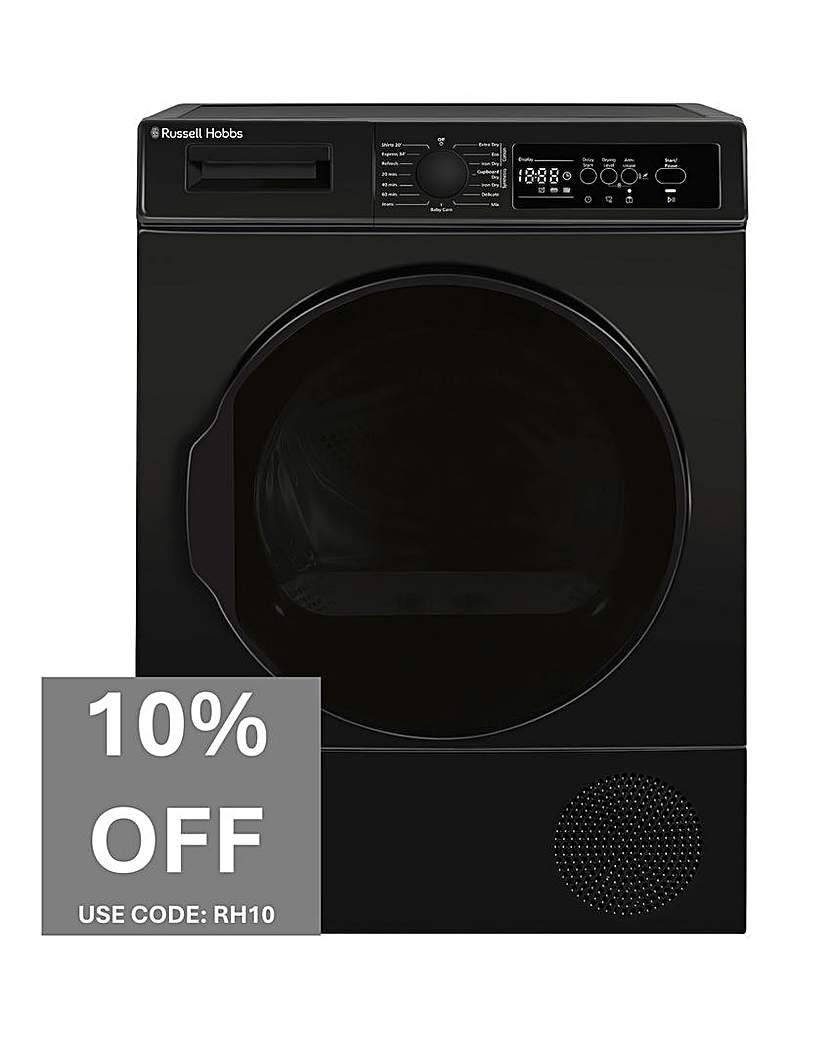 RH RH9HPTD1E12B HP Dryer Black Install