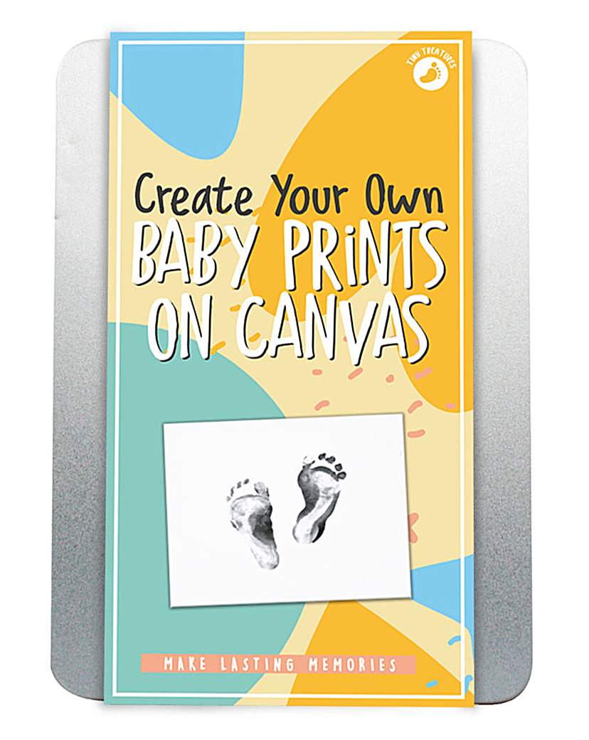 Image of Baby Prints on Canvas