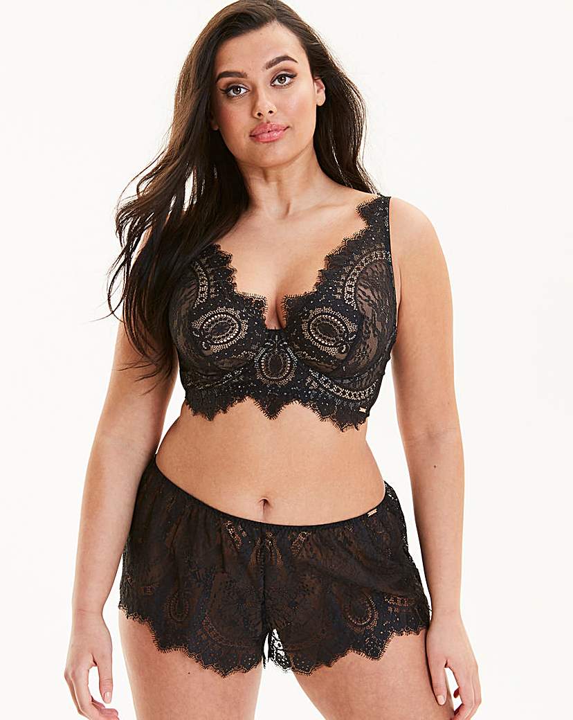 Image of Figleaves Curve Adore Full Cup Black Bra